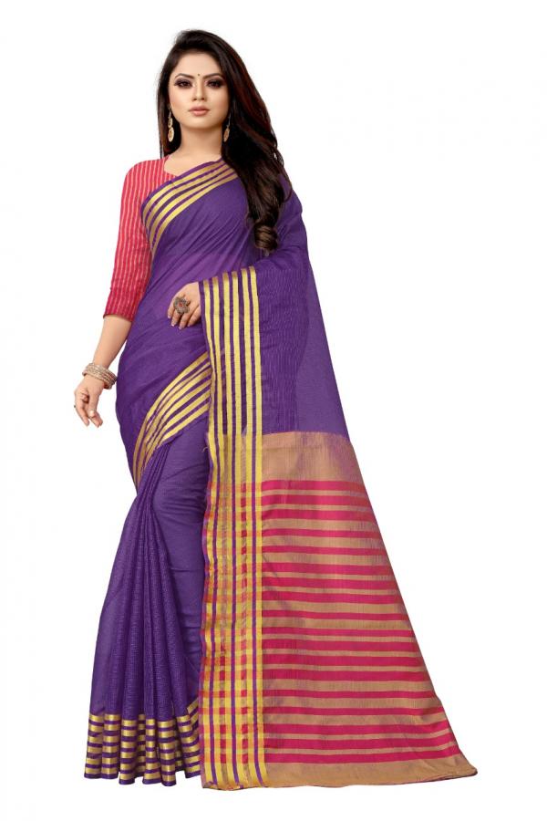 Aastha vol-1 Banarsi Pallu Cotton Silk Women Saree Seller